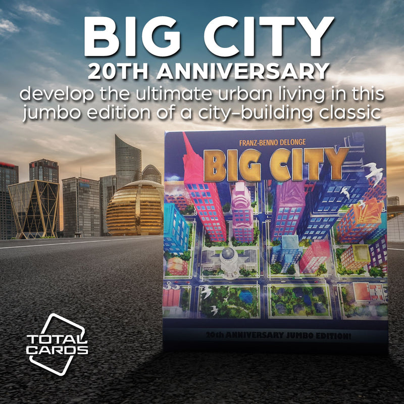 Evolve an ever changing settlement in Big City: 20th Anniversary Jumbo Edition!