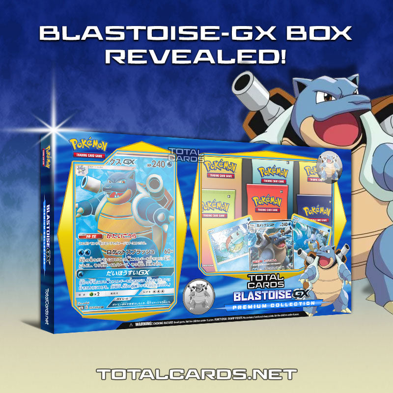 Blastoise-GX Premium Collection Announced!