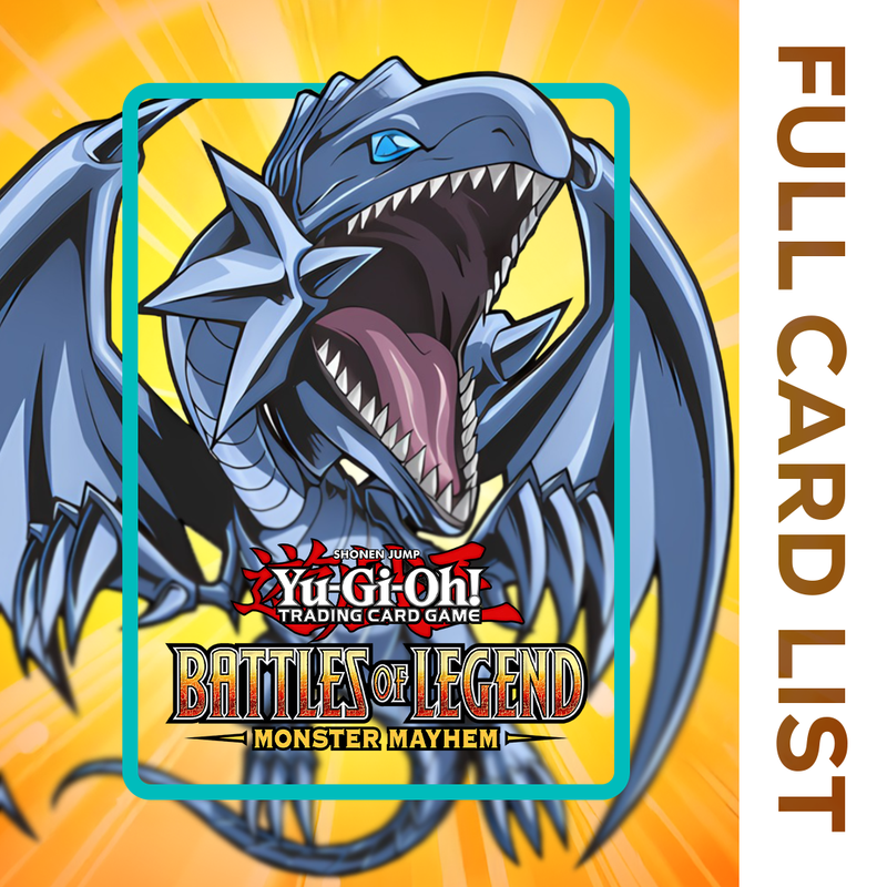 Battles of Legend Monster Mayhem FULL Card List Revealed!