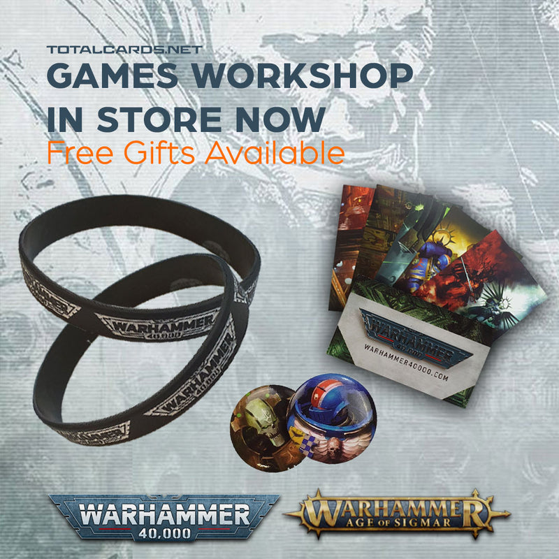 Free Warhammer Gifts With All Store Collections!