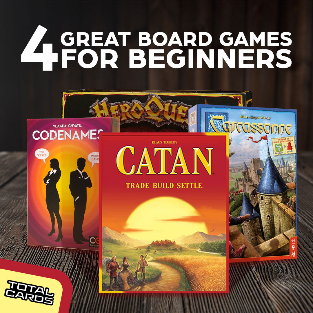 4 Great Board Games for beginners!