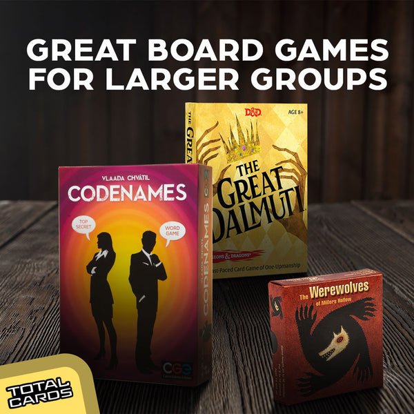 Top Board Games for Larger Groups!