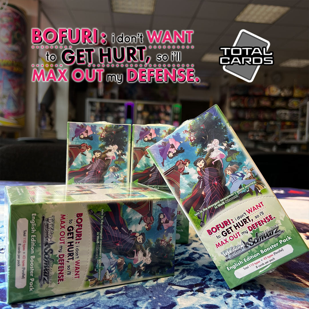 Max out your defence with with this awesome Bofuri Weiss Schwarz set!