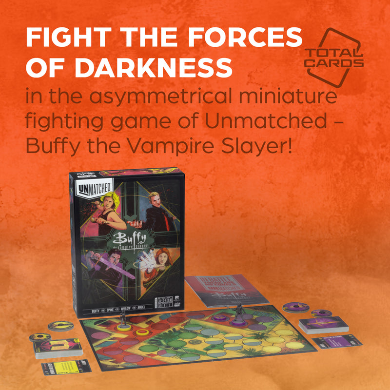 Fight the forces of darkness in Unmatched - Buffy the Vampire Slayer!