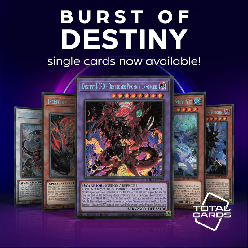 Single Cards from Burst of Destiny!