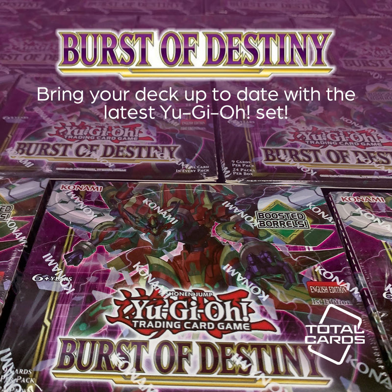 Burst of Destiny in stock and available to order!