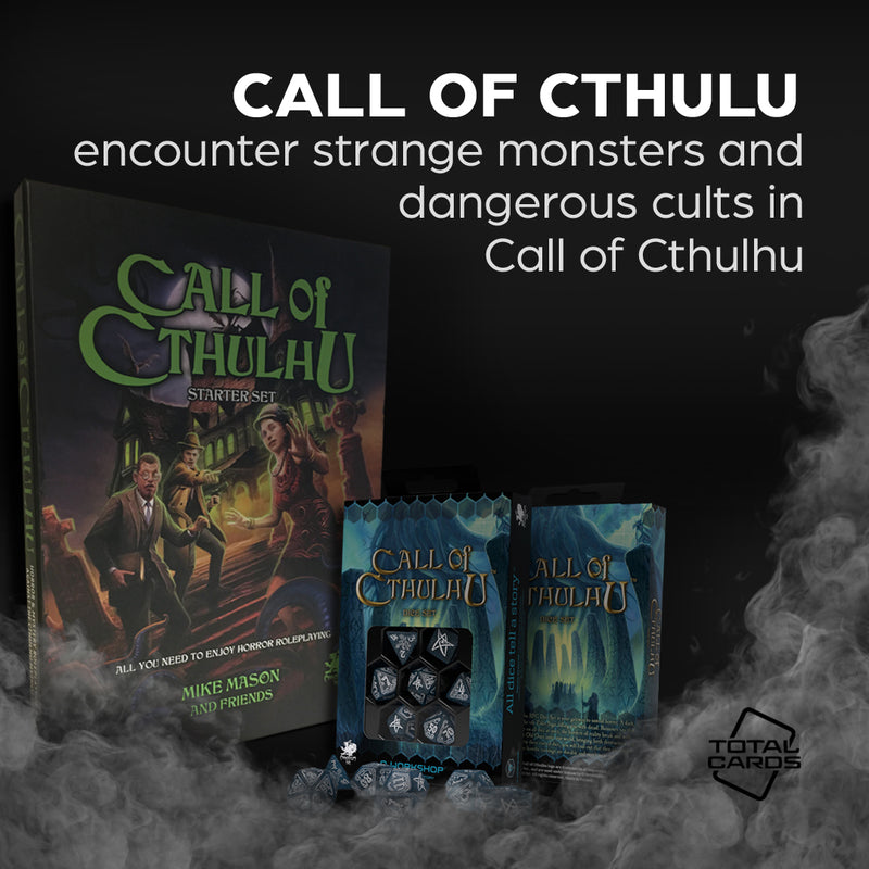 Avoid insanity and dive into the game of Call of Cthulhu