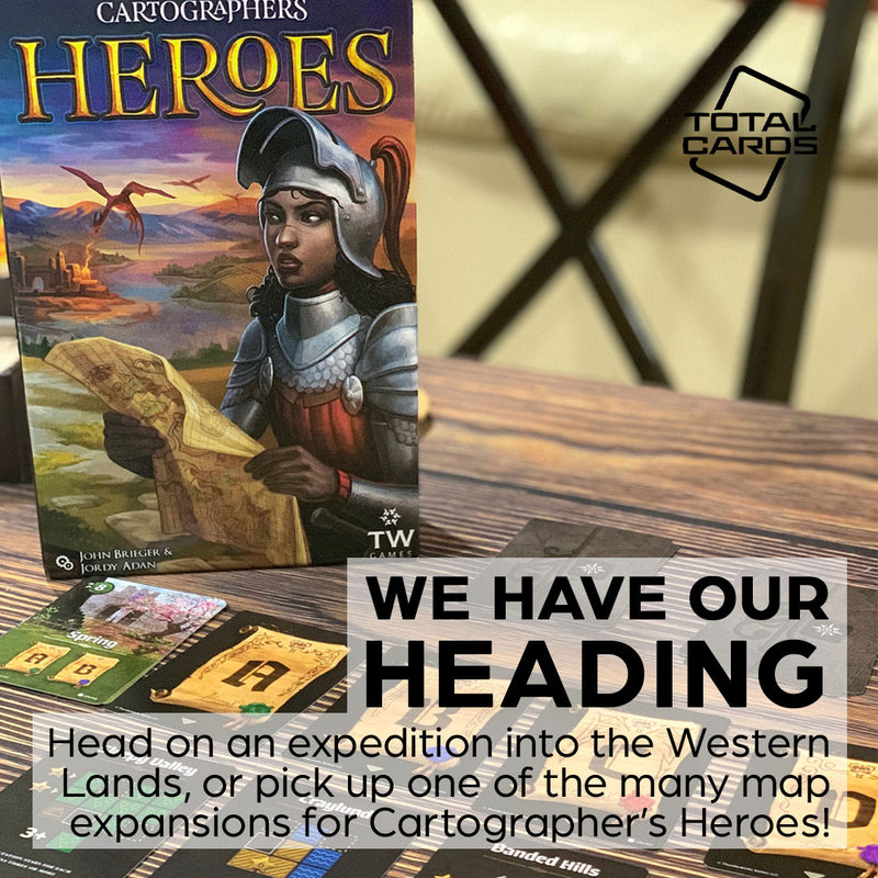 Go on a grand expedition in Cartographers - Heroes!