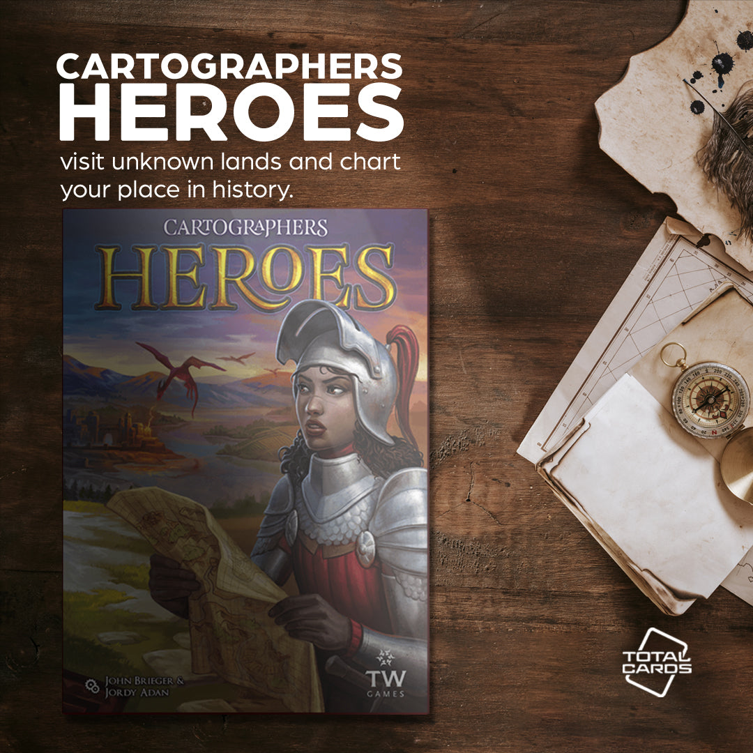 Explore the land in Cartographers - Heroes!
