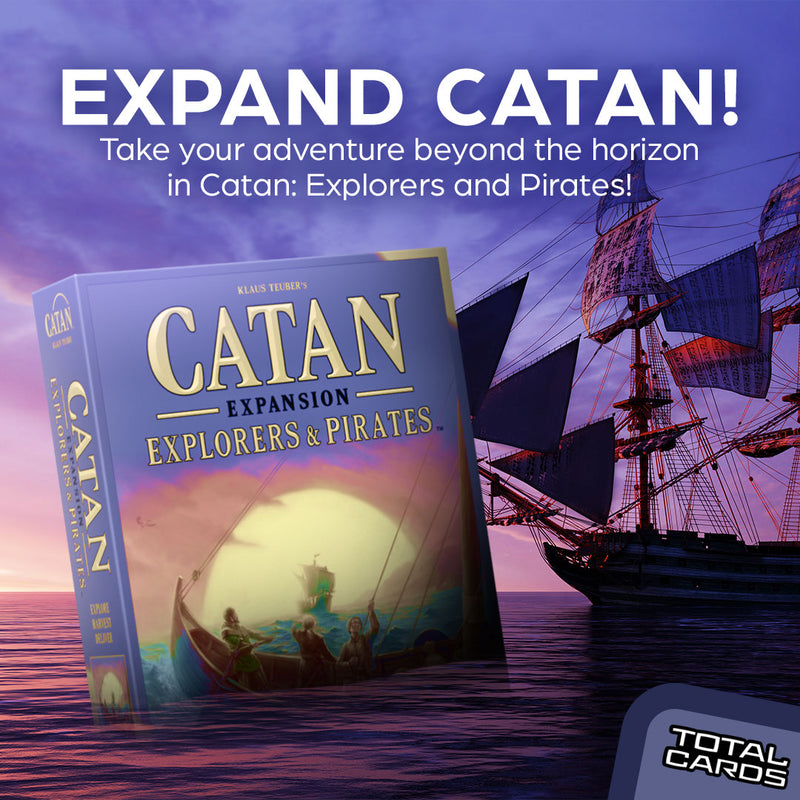 Expand offshore in Catan - Explorers & Pirates!