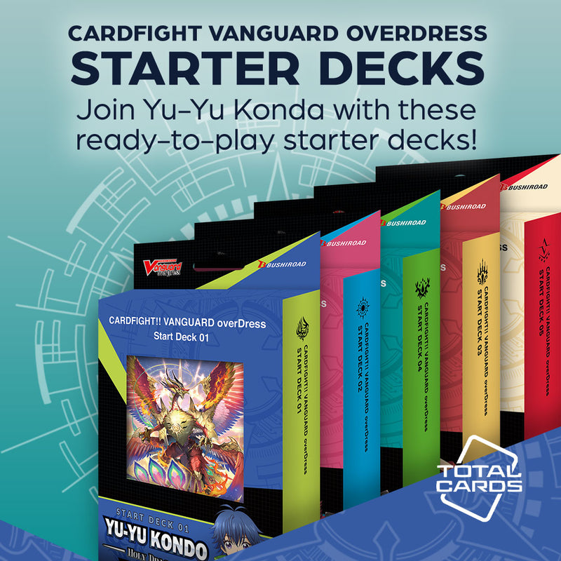 Cardfight Vanguard OverDress Starter Decks are available!