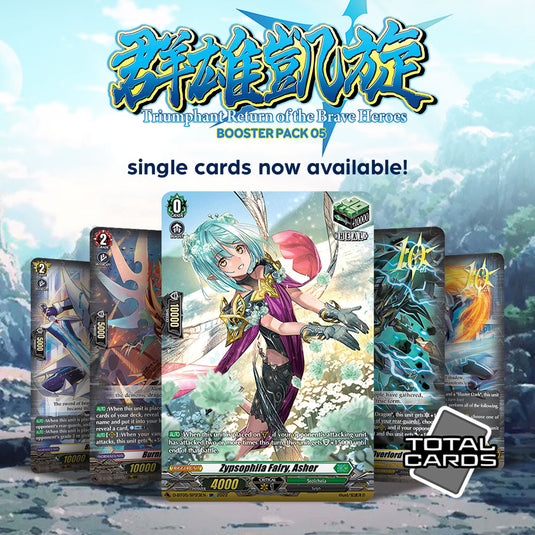Triumphant Return of the Brave Heroes single cards now available!