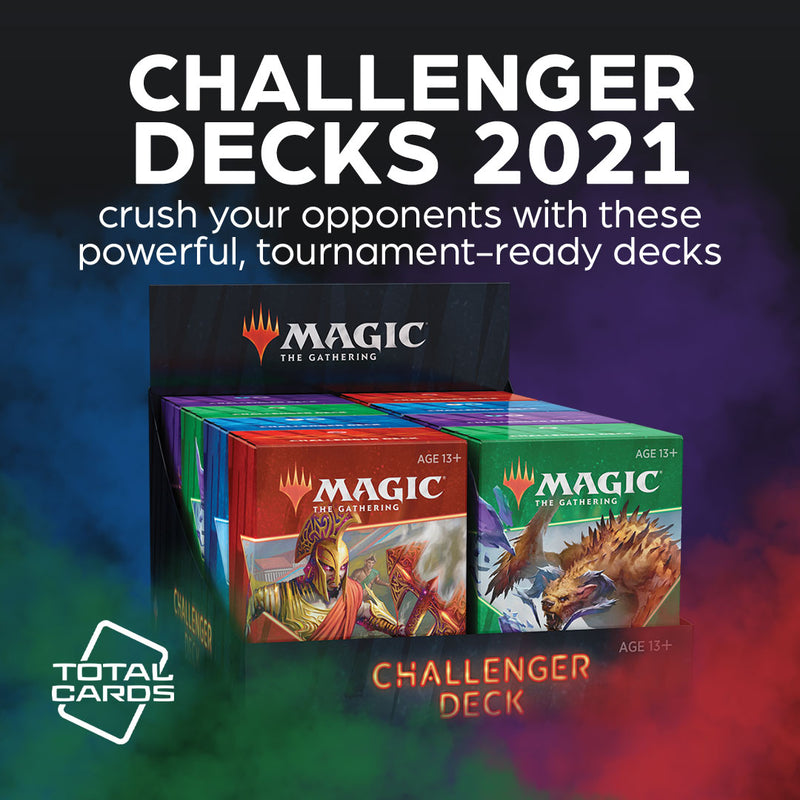 Enter the game of Magic with the 2021 Challenger Decks!