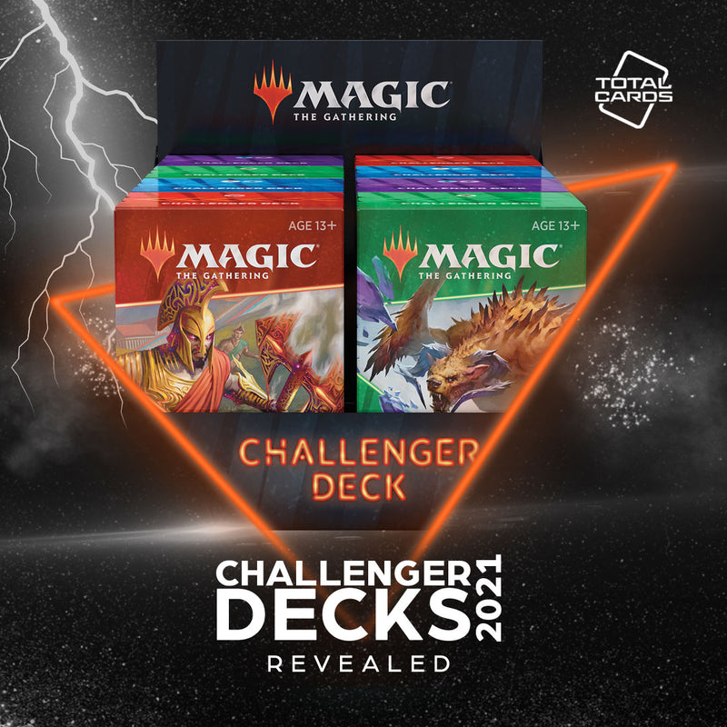 Compete straight from the box with the 2021 Challenger Decks!