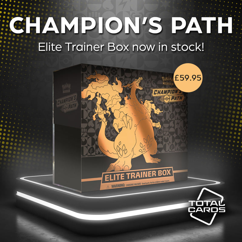 Champions Path ETBs are back in stock!