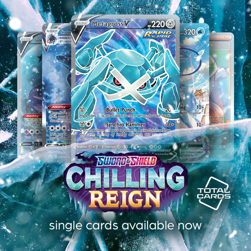 Single cards now available from Chilling Reign!