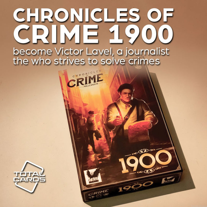 Head to the turn of the 20th Century in Chronicles of Crime!