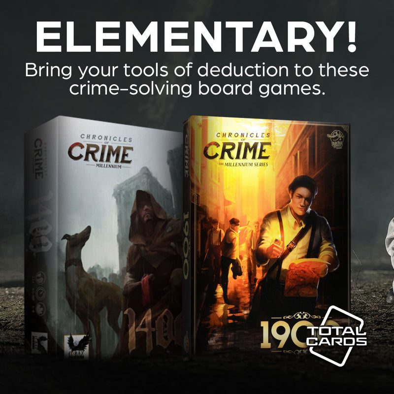 Solve cases throughout time in Chronicles of Crime!