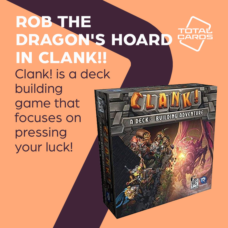 Rob the dragon's hoard in Clank!