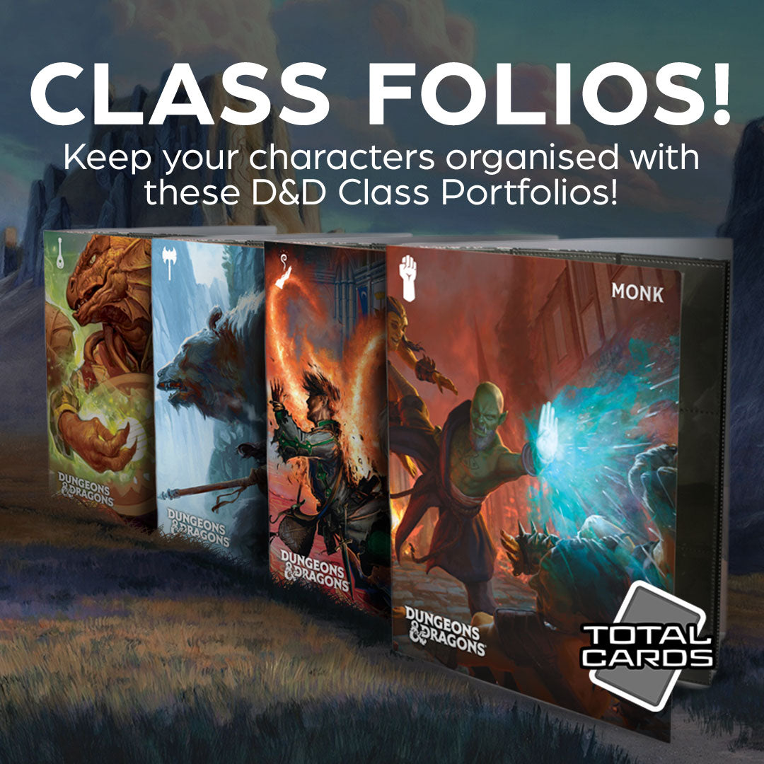 Enhance your D&D experience with Class Folio's from Ultra Pro!