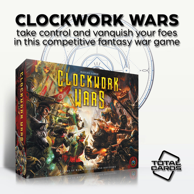 Enter a dangerous steampunk world in Clockwork Wars!