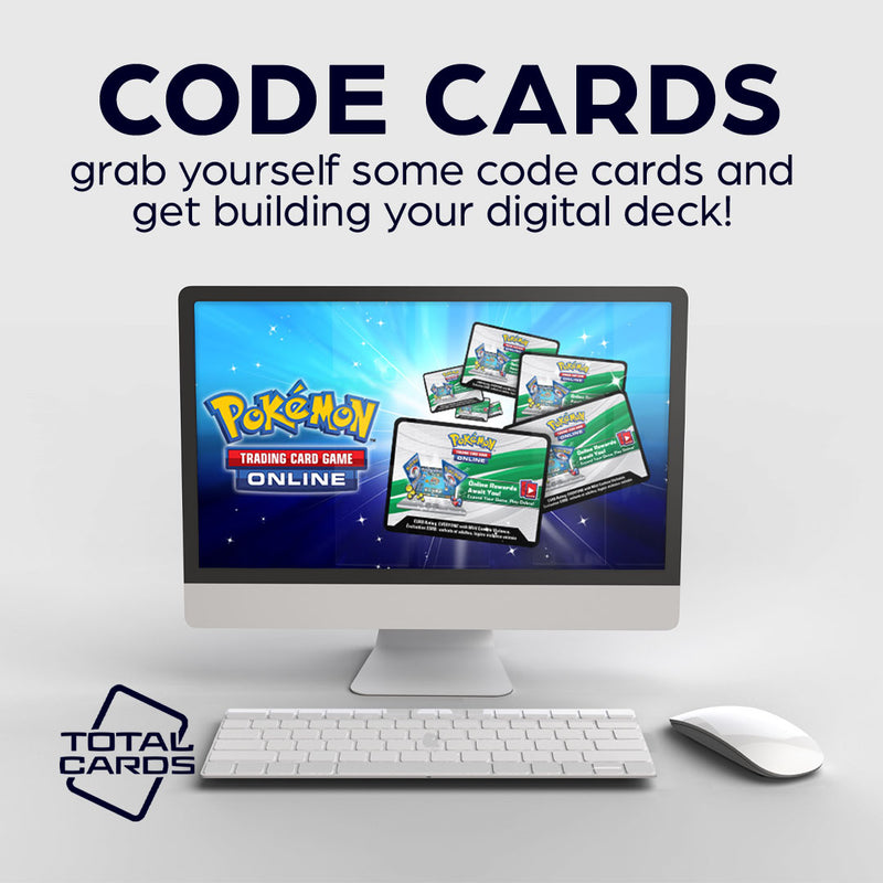 Battle online with our massive range of Code Cards!