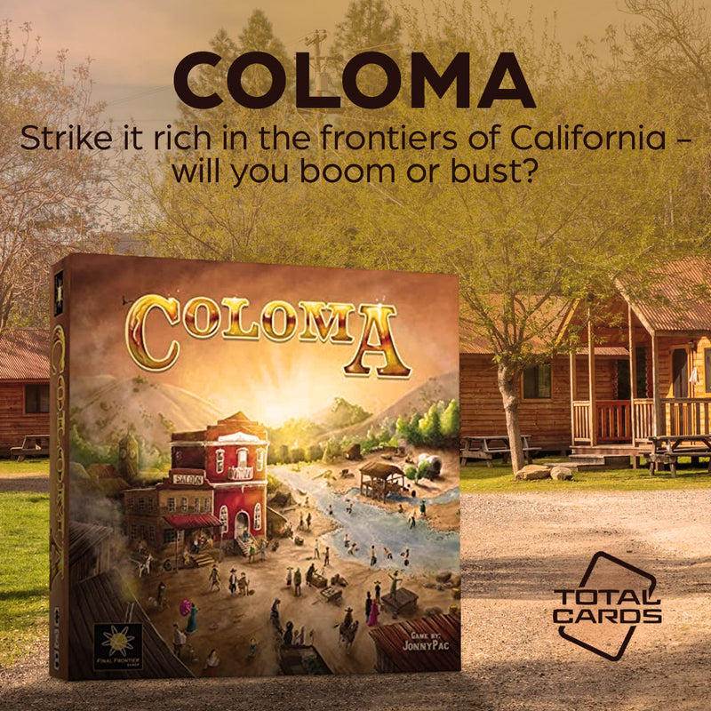 Travel out west in Coloma!