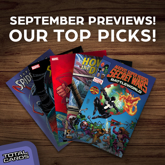 Awesome September Comic Book Previews!