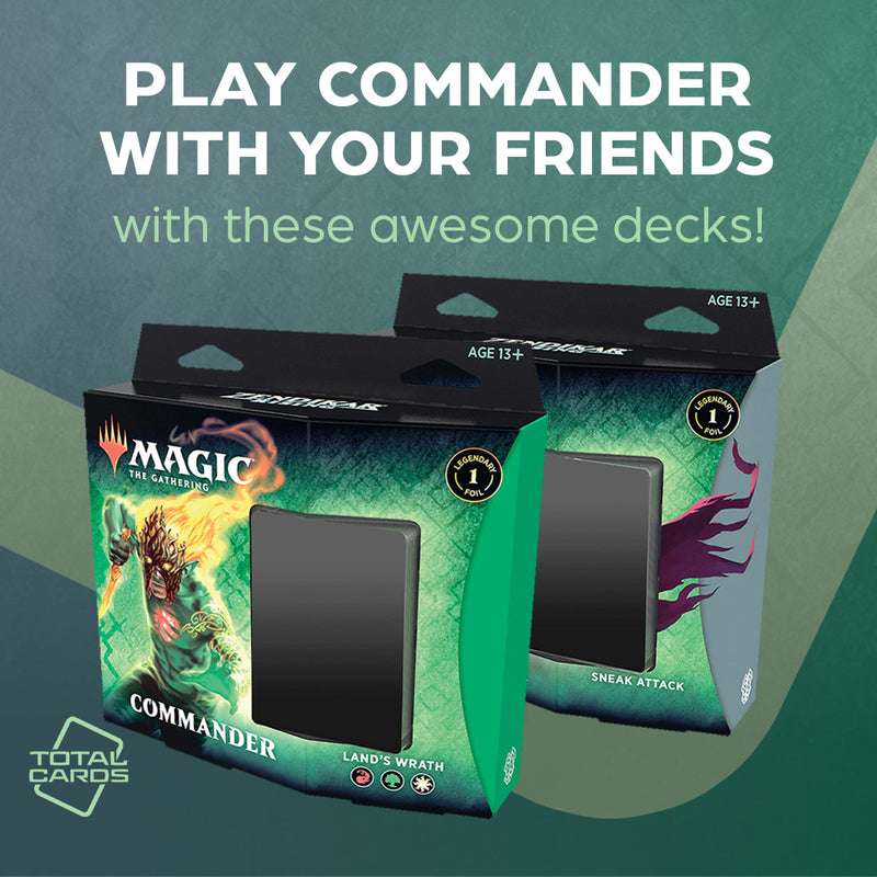 Battle your friends with Zendikar Rising Commander Decks!