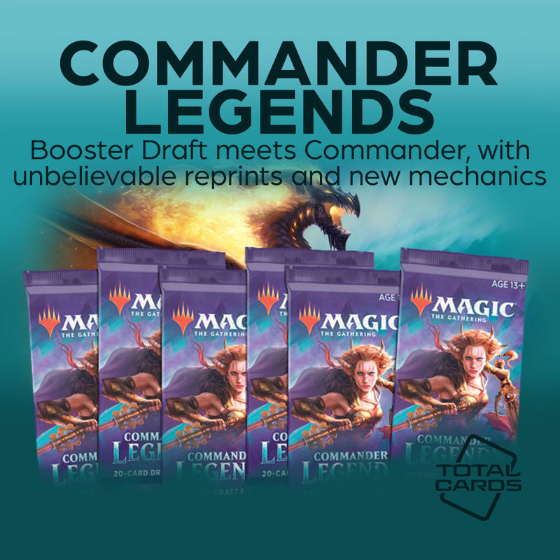 Partake in a new way of drafting with Commander Legends!