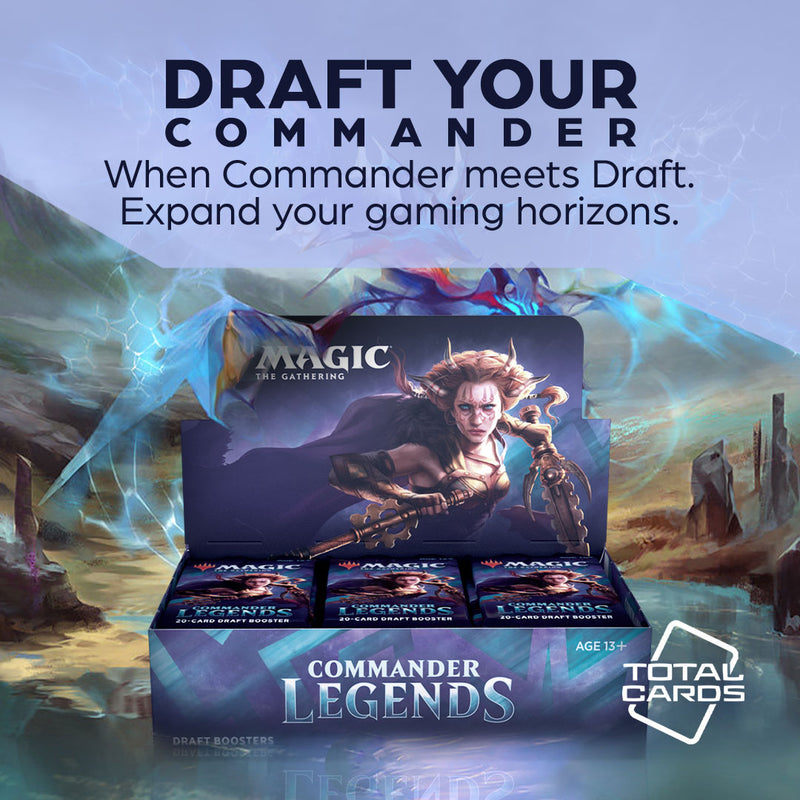 Play a new type of draft with Commander Legends!