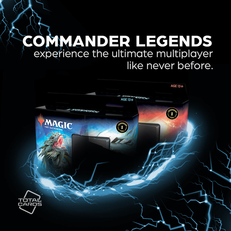 Dive into the Commander format with Commander Legends!