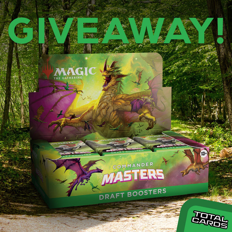 Magic The Gathering - Commander Masters - Draft Booster Box Giveaway