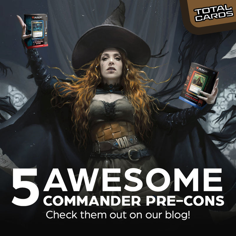 5 Great Magic the Gathering Commander Deck Pre-cons!
