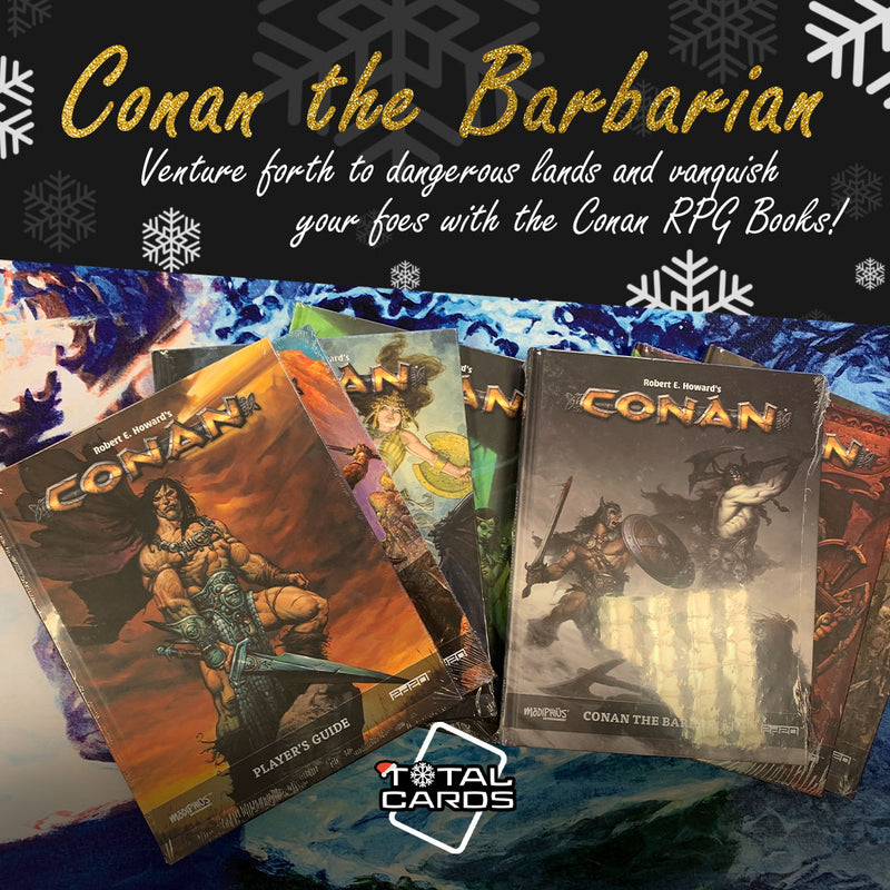 Embrace the Barbarian with these awesome Conan sourcebooks!