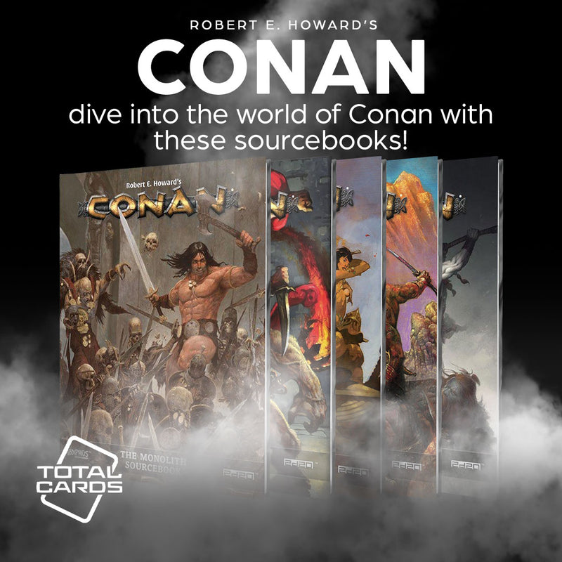 Enter the Hyborian Age with these awesome Conan sourcebooks!