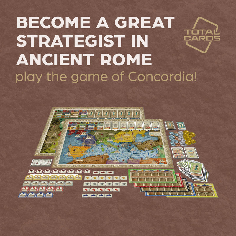 Become an expert strategist in Concordia!
