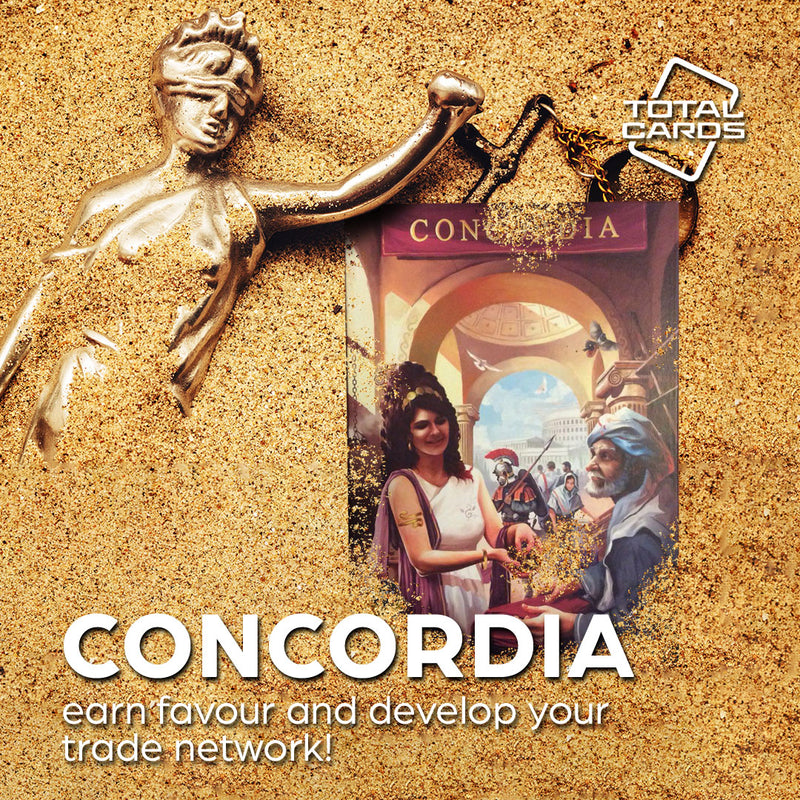 Concoct the perfect strategy in Concordia!