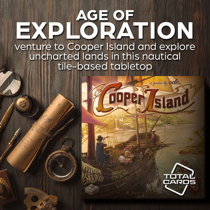 Experience the epitome of worker placement in Cooper Island!