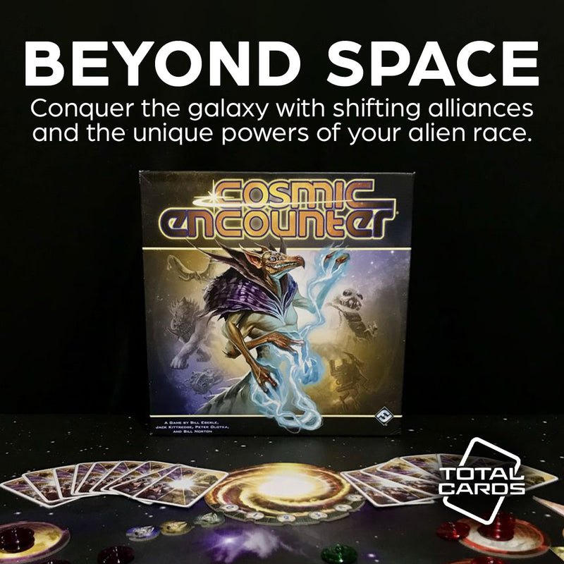 Conquer the galaxy in Cosmic Encounter!