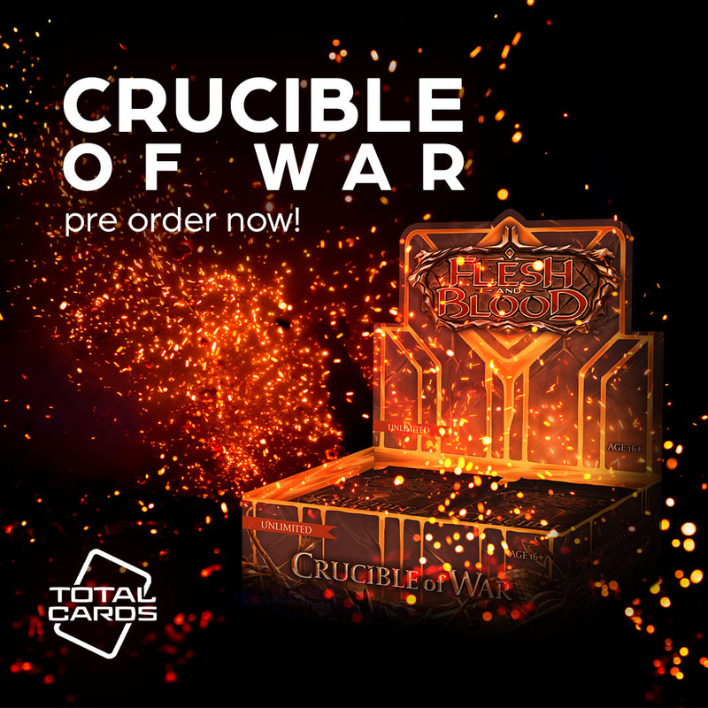 Pre-order Flesh & Blood Crucible of War Unlimited now!