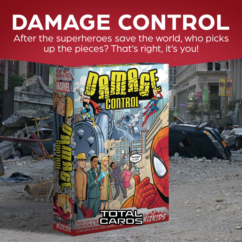 Clean up the mess in Marvel - Damage Control!