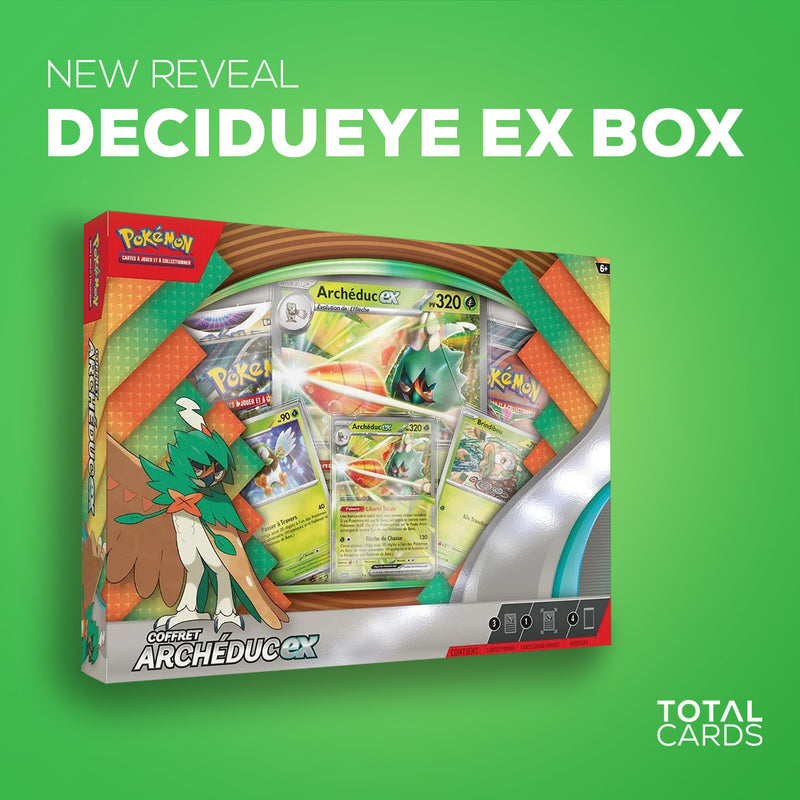 JUST REVEALED: Pokemon TCG to release Decidueye ex Box and Enhanced 2-Pack Blister