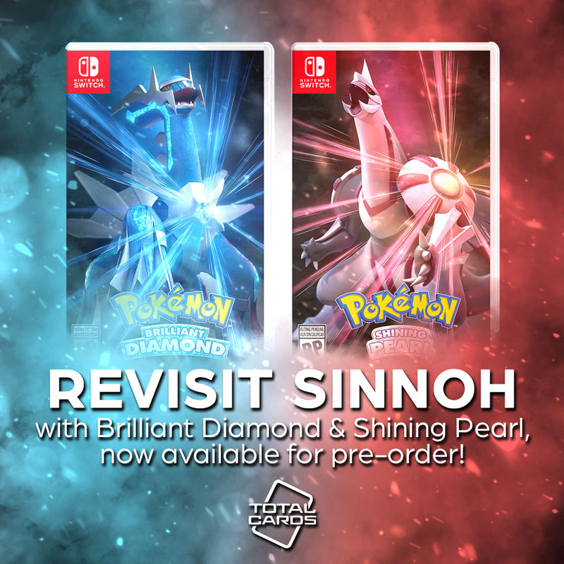 Brilliant Diamond & Shining Pearl available to pre-order!