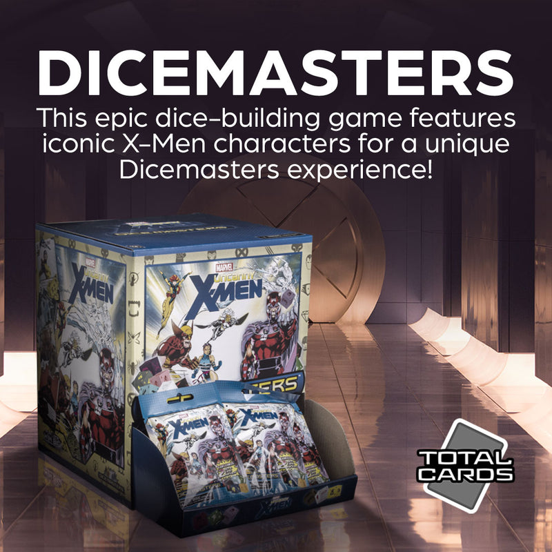 Unleash mutant powers with X-Men Dice Masters!