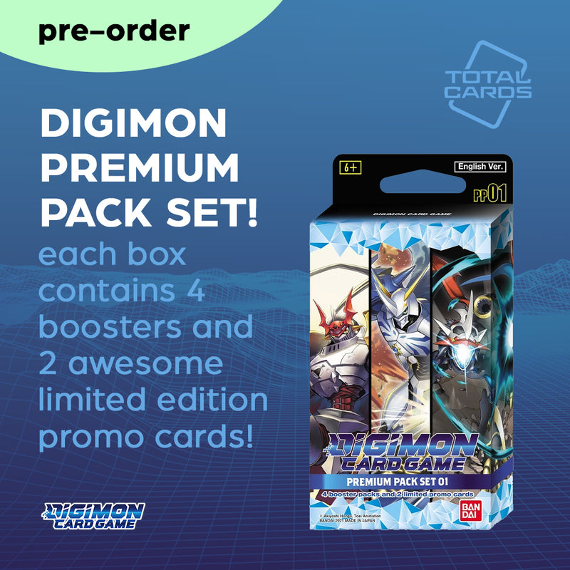 The first Digimon Premium Pack Set has been announced!