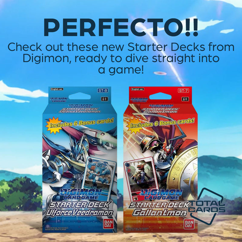 New Digimon starter decks are available to pre-order! New Digimon starter decks are available to pre-order!