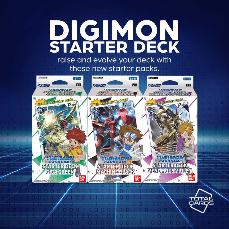 Enter the next wave of Digimon with these awesome starter decks!