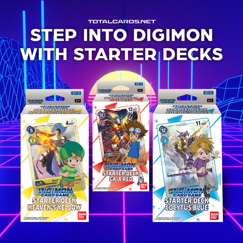 Step into Digimon with Starter Decks!
