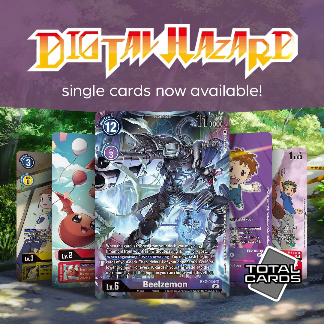 Single cards from Digital Hazard now available!